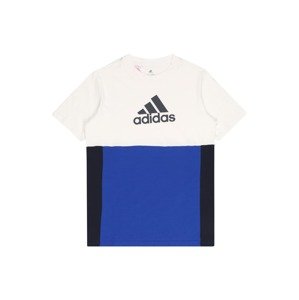 ADIDAS SPORTSWEAR Funkčné tričko  modrá / čierna / biela