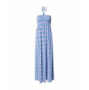 ESPRIT Letné šaty 'MARIS'  modrá / svetlomodrá / svetloružová / biela
