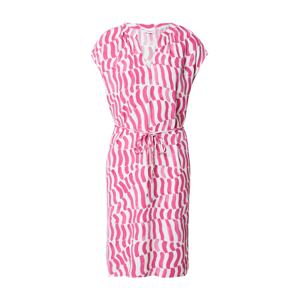 s.Oliver BLACK LABEL Košeľové šaty  ružová / biela