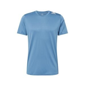 ADIDAS SPORTSWEAR Funkčné tričko 'Designed 4 Running'  modrosivá / biela