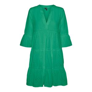VERO MODA Košeľové šaty 'Dichte'  zelená