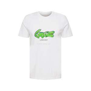 EINSTEIN & NEWTON Tričko 'Lowcost'  zelená / čierna / biela