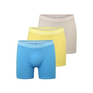 Calvin Klein Underwear Boxerky  béžová / modrá / žltá