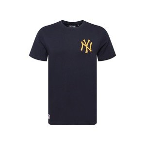 NEW ERA Tričko 'New York Yankees'  tmavomodrá / žltá / oranžová