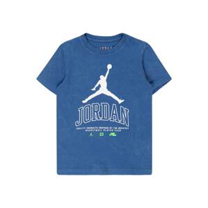 Jordan Tričko 'NO LOOK'  modrá / neónovo zelená / biela