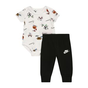 Nike Sportswear Set  zelená / oranžová / čierna / biela