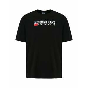 Tommy Jeans Plus Tričko  námornícka modrá / červená / čierna / biela