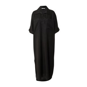 Samsøe Samsøe Košeľové šaty 'MINA'  čierna