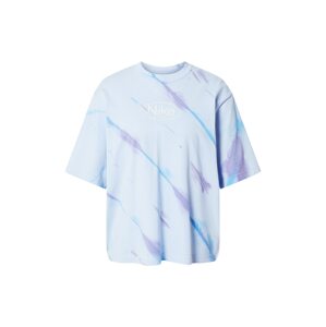 Nike Sportswear Tričko  modrá / svetlomodrá / svetlofialová / biela