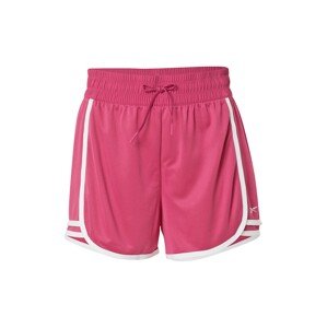 Reebok Športové nohavice  ružová / biela