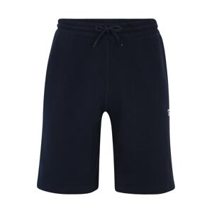 Reebok Sport Športové nohavice  námornícka modrá / čierna / biela
