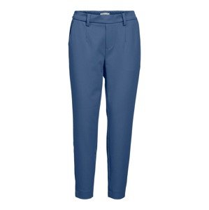 OBJECT Plisované nohavice 'Lisa'  modrá / biela