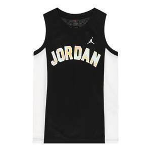 Jordan Funkčné tričko 'DNA'  žltá / čierna / biela