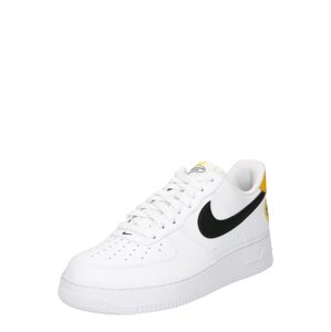 Nike Sportswear Nízke tenisky 'AIR FORCE 1'  zlatá žltá / čierna / biela