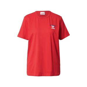 Hummel Funkčné tričko 'Dayton'  tmavomodrá / jasne červená / biela