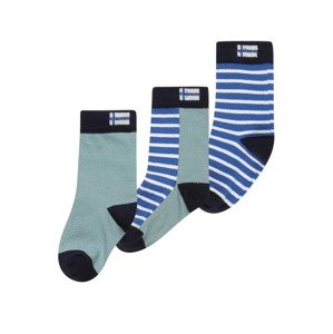 FINKID Ponožky  modrá / námornícka modrá / tyrkysová / biela