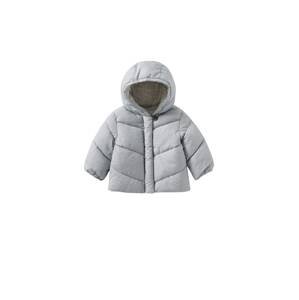 MANGO KIDS Zimná bunda 'Winni'  sivá melírovaná