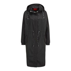HUGO Red Prechodný kabát 'Fariselle'  čierna