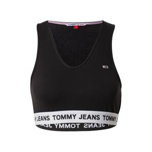 Tommy Jeans Top 'Super'  námornícka modrá / červená / čierna / šedobiela