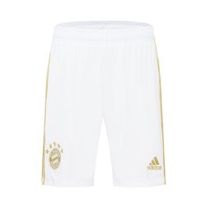 ADIDAS SPORTSWEAR Športové nohavice  zlatá / biela