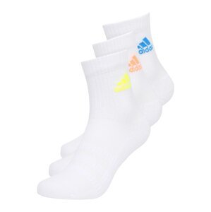 ADIDAS SPORTSWEAR Športové ponožky 'CUSH'  modrá / žltá / marhuľová / biela