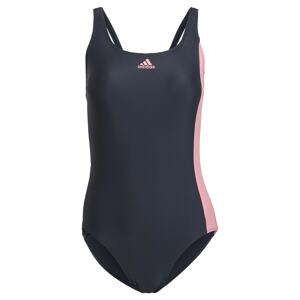 ADIDAS SPORTSWEAR Športové jednodielne plavky 'Colorblock'  tmavomodrá / ružová