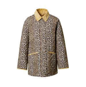 LEVI'S ® Prechodná bunda 'Millie Quilted Shirt Jkt'  béžová / hnedá / biela