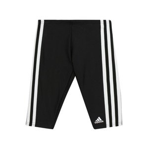 ADIDAS PERFORMANCE Športové nohavice 'Classic 3-Stripes Jammers'  čierna / biela