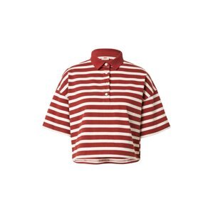 LEVI'S ® Tričko 'ASTRID POLO REDS'  červená / biela