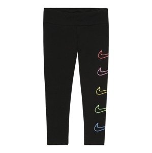 Nike Sportswear Legíny  svetlomodrá / žltá / lososová / čierna