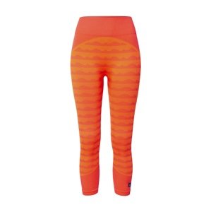 ADIDAS SPORTSWEAR Športové nohavice 'Marimekko'  oranžová / červená / čierna / biela