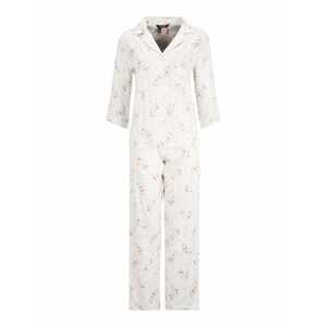 Lauren Ralph Lauren Pyžamo  krémová / svetlozelená / svetloružová