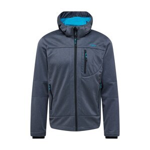 CMP Outdoorová bunda  modrá / vodová / antracitová / striebornosivá
