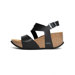 Bayton Remienkové sandále 'Ibiza'  čierna