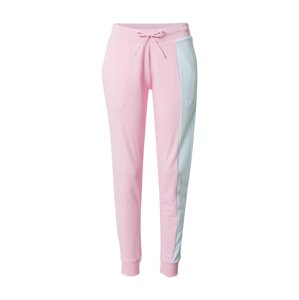 ADIDAS SPORTSWEAR Športové nohavice 'Essentials Colorblock'  azúrová / svetloružová / biela