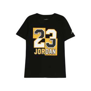 Jordan Tričko  šafránová / sivá / čierna / biela