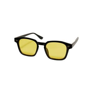 Urban Classics Slnečné okuliare 'Maui'  žltá / čierna