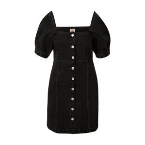 LEVI'S ® Košeľové šaty 'Rhode Denim Mini Dress'  čierna