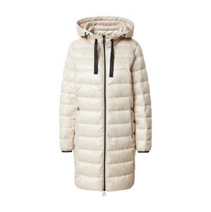 ESPRIT Zimný kabát  svetlobéžová / čierna