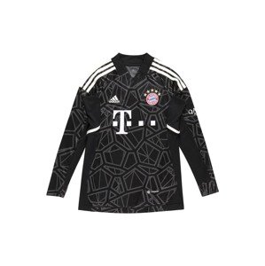 ADIDAS PERFORMANCE Funkčné tričko 'Fc Bayern 22/23 Goalkeeper'  tmavosivá / červená / čierna / biela