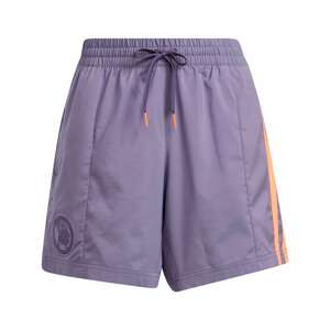 ADIDAS PERFORMANCE Športové nohavice  svetlofialová / oranžová