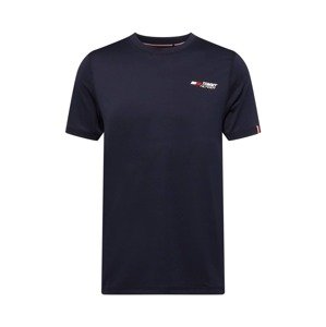 TOMMY HILFIGER Funkčné tričko  námornícka modrá / červená / biela