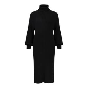 OBJECT Pletené šaty 'Line'  čierna