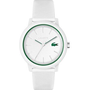 LACOSTE Analógové hodinky  zelená / červená / biela