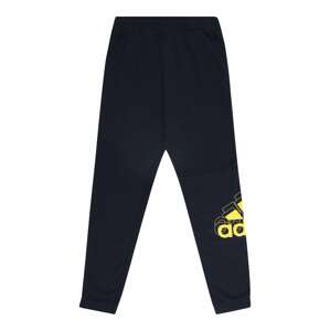 ADIDAS SPORTSWEAR Športové nohavice  žltá / čierna