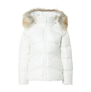 Calvin Klein Zimná bunda  béžová / biela