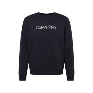 Calvin Klein Sport Mikina  čierna / biela