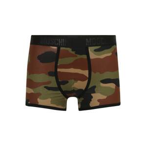 Moschino Underwear Boxerky  brokátová / svetlohnedá / olivová / čierna