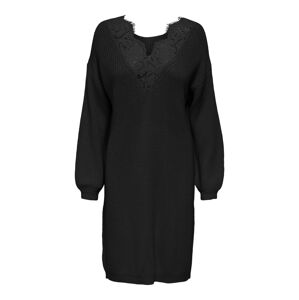 Only Tall Pletené šaty 'Xenia'  čierna