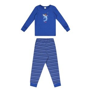 SCHIESSER Pyžamo 'Capt'n Sharky'  kráľovská modrá / zmiešané farby